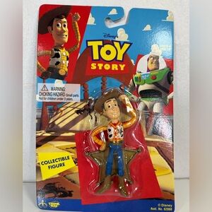 1995 Woody Collectible Figure Toy Story Disney‎ Thinkway Toys